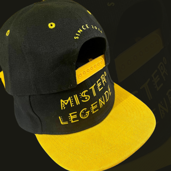 Casquette – ML – Noir Jaune