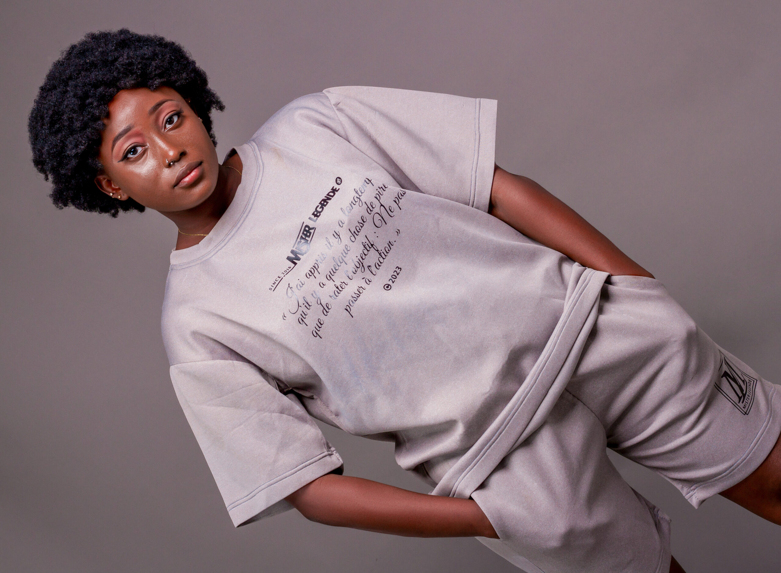 Complet T-shirt col rond + Culotte Mister Legende