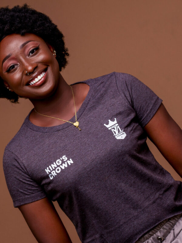 T-shirt Femme coton imprimé King's Crown