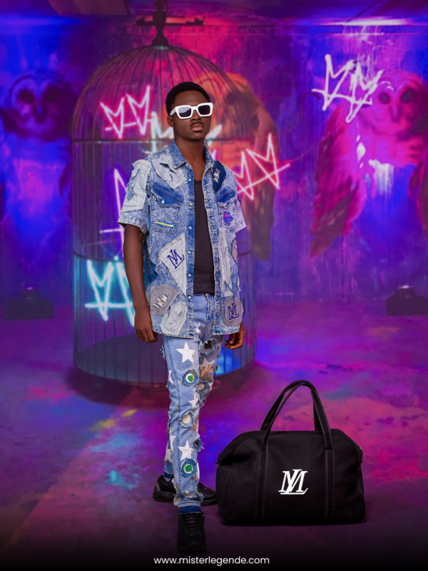 Sac de voyage zippé Imprimé Mister Legende