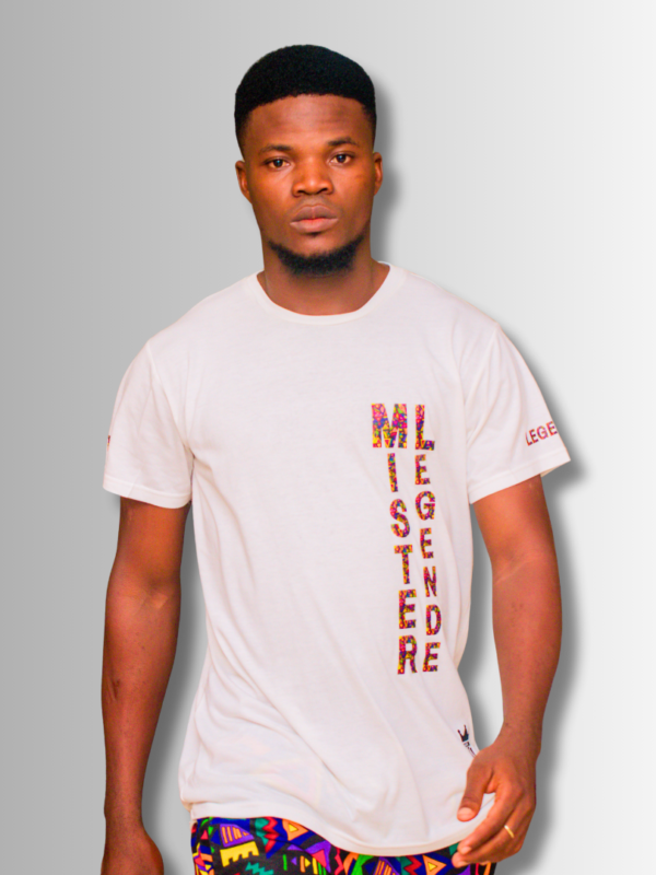 T-Shirt My Continent Blanc