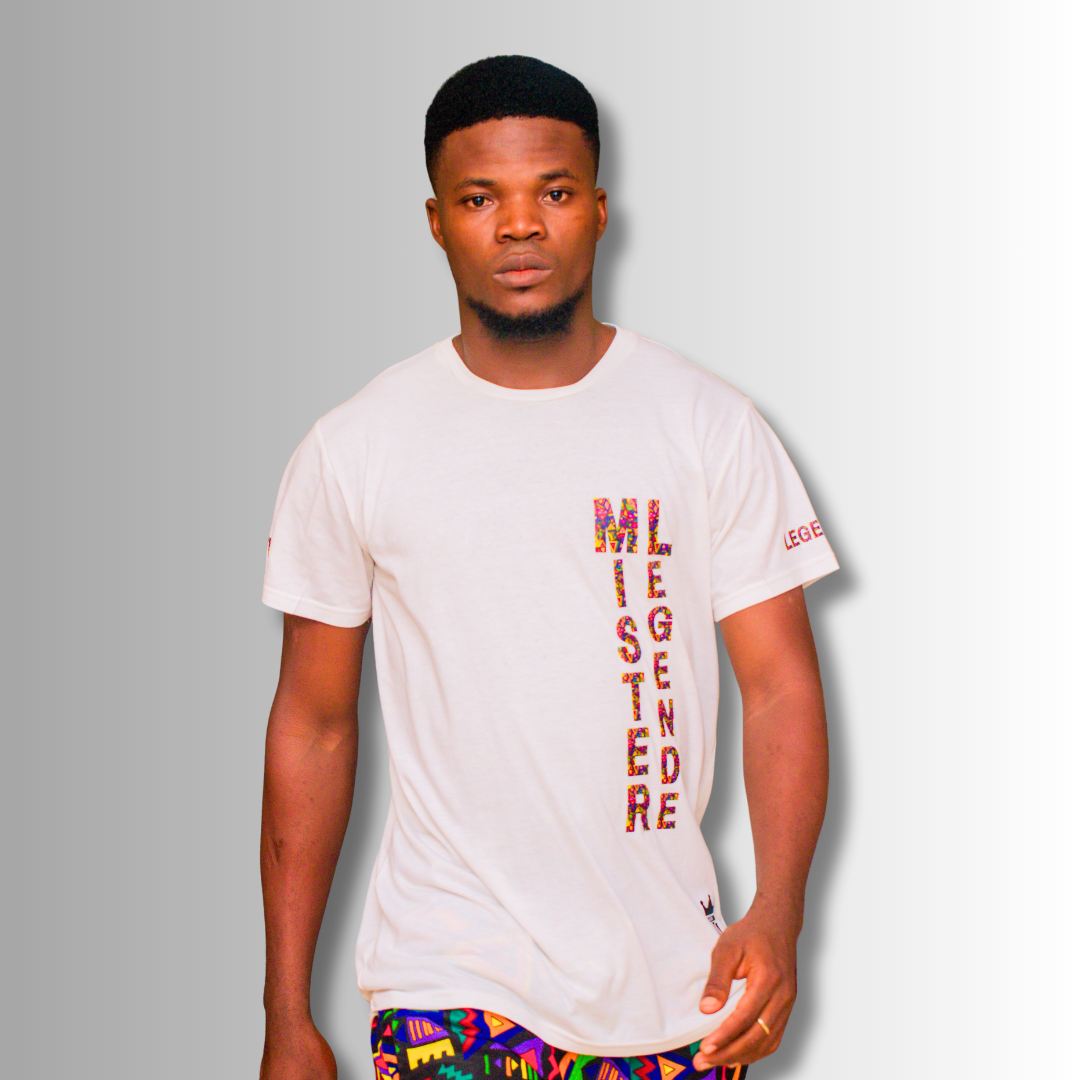 T-Shirt My Continent Blanc