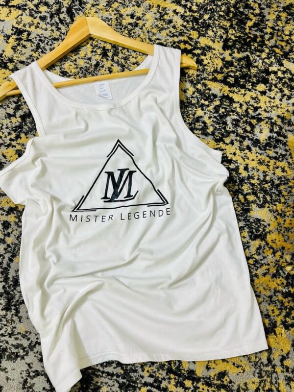 Débardeurs ML Blanc - Crapaud Prince